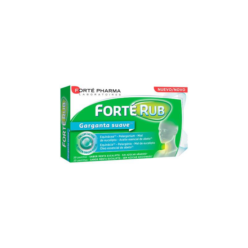 Forte Pharma Forte Rub Soft Throat 20 Lozenges Jag Couture London - New York