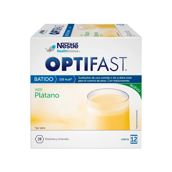 Optifast Banana Smoothie 9 Sachets 54g Jag Couture London - New York