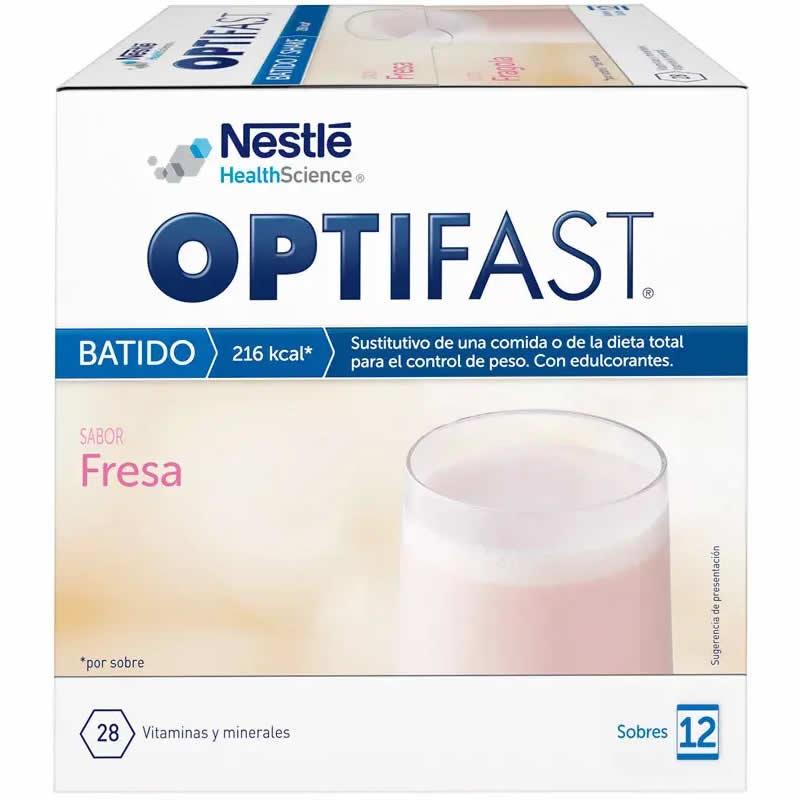 Optifast Strawberry Smoothie 12x55g Jag Couture London - New York