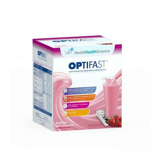 Optifast Batido Sabor Fresa 9 Sobres Jag Couture London - New York