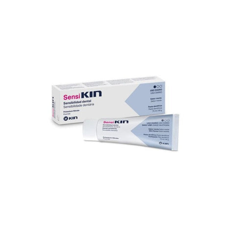 Kin Sensikin toothpaste 75ml tube by Jag Couture London - New York shown in the image.