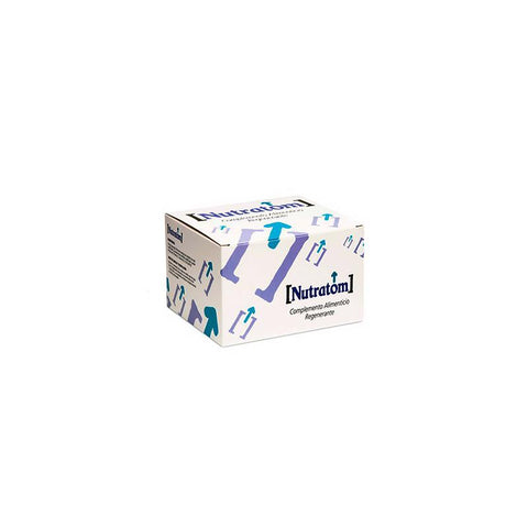 Nutratom 50 sachets of 10g by Jag Couture London New York, showing individual sachets on a clean background.