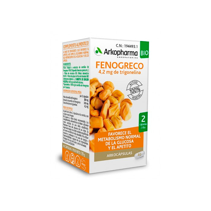 Arkopharma Fenugreek 48 Capsules Jag Couture London - New York