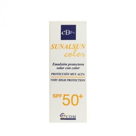 Jag Couture London - New York Sunalsun Protección Muy Alta 50 SPF, 50ml sun protection cream in a colorful tube.