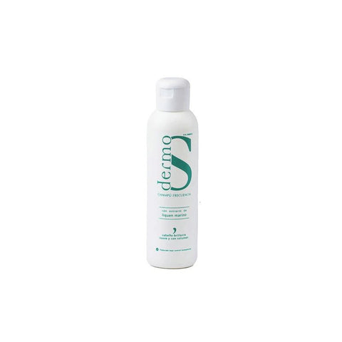 Rilastil Dermo S Frequency Shampoo 500ml bottle with label, designed for scalp and hair care, by Jag Couture London - New York.