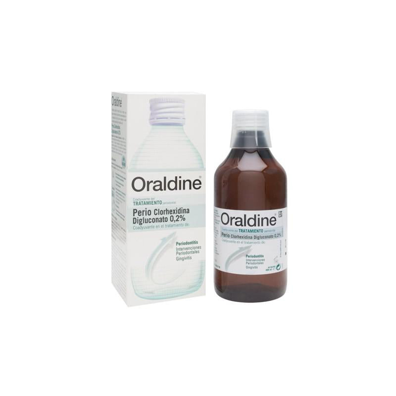 Oraldine Perio Chlorhexidine Mouthwash 0,2 400ml Jag Couture London - New York