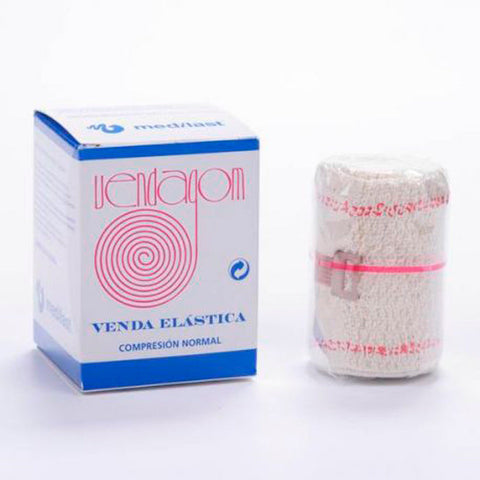 Jag Couture London - New York Vengagon 5x5 normal bandage showing white elastic medical wrap on a neutral background.