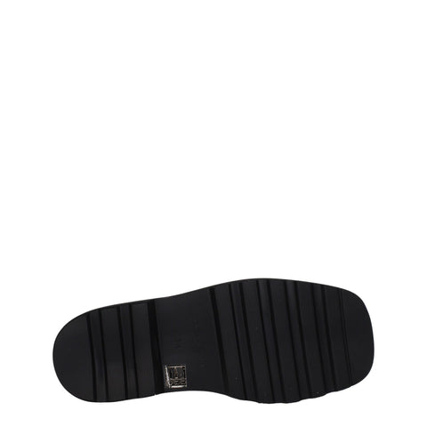 Black Leather Oxfords And Derbies