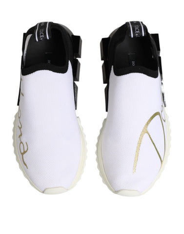 White Black Low Top Sorrento Sneakers Shoes