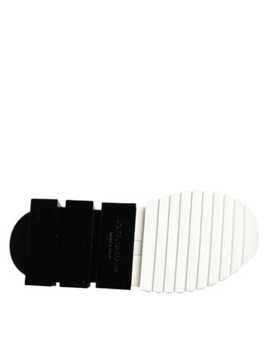 White Black Low Top Sorrento Sneakers Shoes