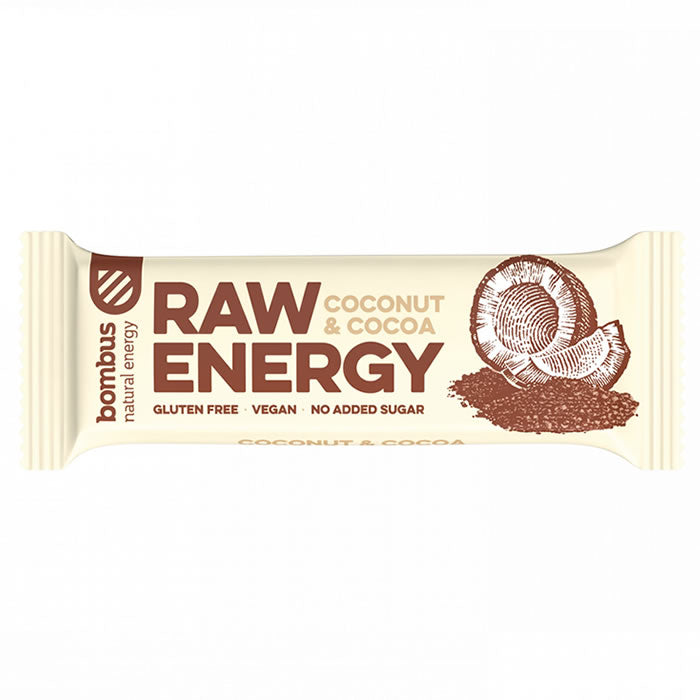 Santiveri Bombus Energy Coconut Cocoa 20 Units Jag Couture London - New York