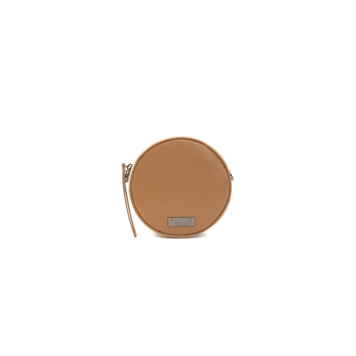 Jag Couture London - New York Pompei Donatella A1041ALICE beige cuoio leather handbag with elegant design and gold-tone hardware.