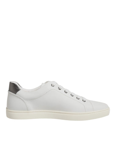 White Sacred Heart Men Low Top Sneakers Shoes
