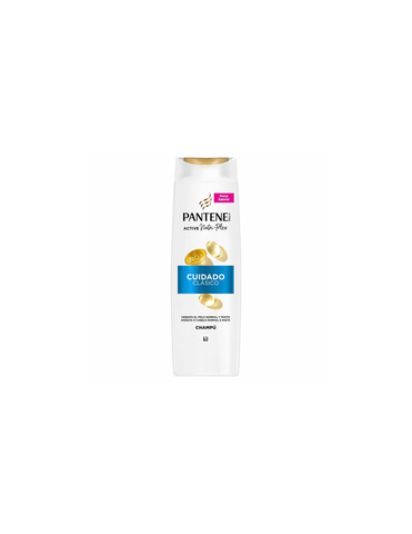 Pantene Classic Shampoo 325ml in white bottle, featuring the Jag Couture London - New York branding on the label.