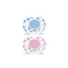 Philips Avent Decorated Soother Checkered 0-6m 2und Jag Couture London - New York