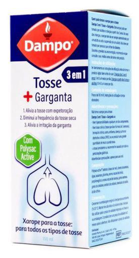 Dampo 3 In 1 Cough Throat Syrup 150ml Jag Couture London - New York