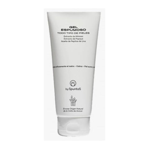 Jag Couture London 5Point5 Foaming Gel in 200ml bottle, showcasing the clear gel and minimalist packaging.