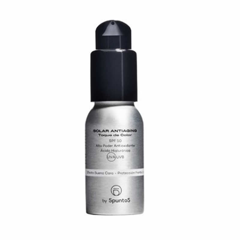 5Punto5 Anti-Ageing Sunscreen Colour Touch SPf30 50ml Jag Couture London - New York