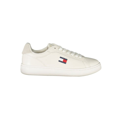 Bianco Polyurethane Women Sneaker