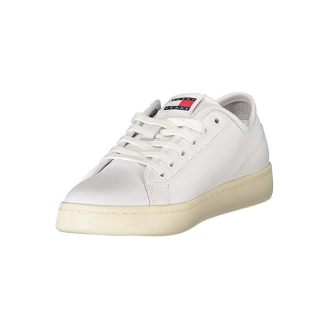 Bianco Polyurethane Women Sneaker