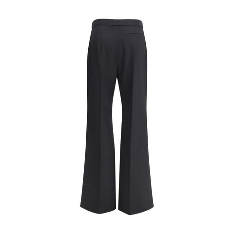 Black Wool Oves Aries Pants