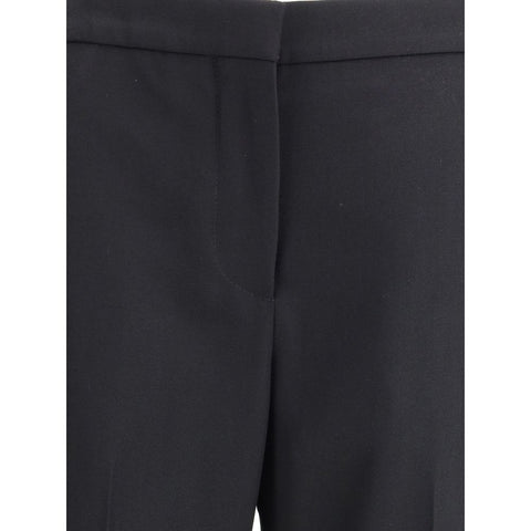 Black Wool Oves Aries Pants
