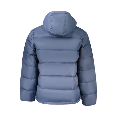 Blu Poliammide Men's Jacket