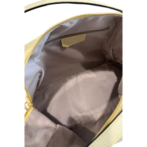 Yellow Baldinini Trend RC1754 Lucca handbag by Jag Couture London featuring sleek design and stylish yellow leather material.