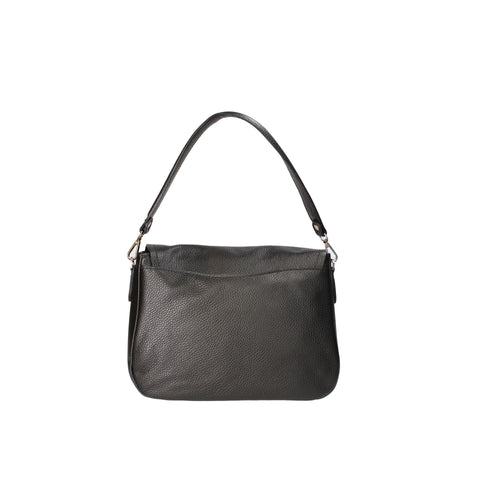 Black Viola Castellani VC220713923FBG-D28 bag by Jag Couture London - New York, featuring sleek design and leather texture.