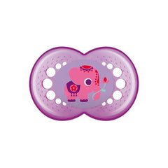 Mam Baby Dummy Original 6+ Silicone Pink Jag Couture London - New York
