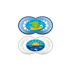 Mam Baby Original Soother 16+ Silicone Blue 2U