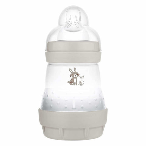 Jag Couture London baby bottle by Mam Easy Start anti-colic 160ml in neutral color for newborns 0M+