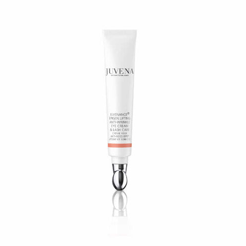 Juvena Juvenance Epigen Lifting eye cream and lash care jar, 20ml, with sleek packaging and applicator for anti-aging eye treatment