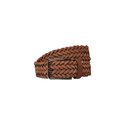 Brown Leather Regular Belt