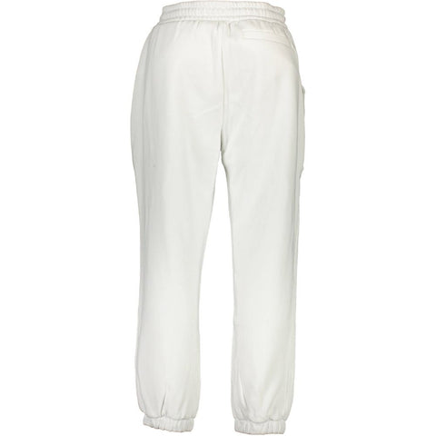 White Cotton Men's Sweatpant