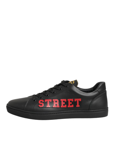 Black Street Life Low Top Men Sneakers Shoes