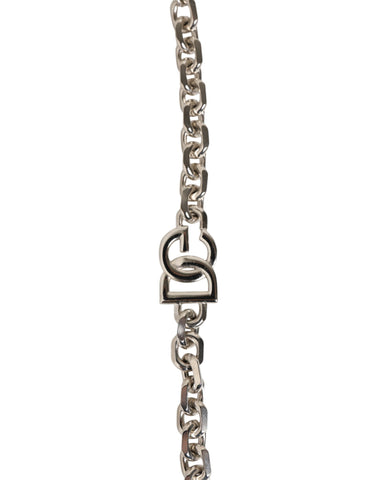 Black Leather Pearl Chain Bag Accessory Shoulder Strap