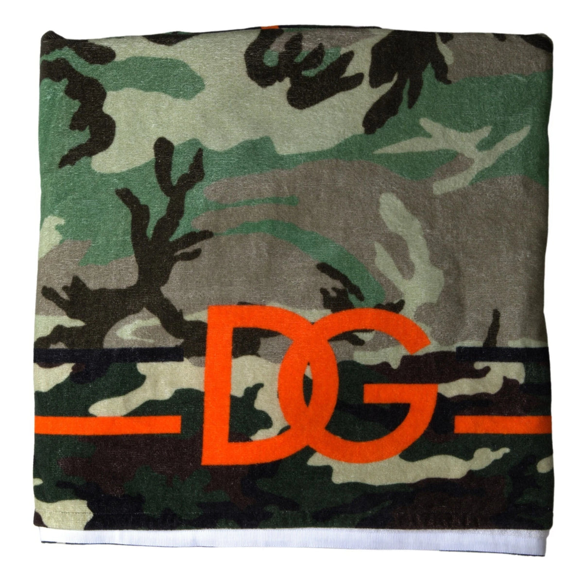 Multicolor printed cotton wrap shawl scarf by Dolce & Gabbana, showcasing vibrant patterns and lightweight fabric.