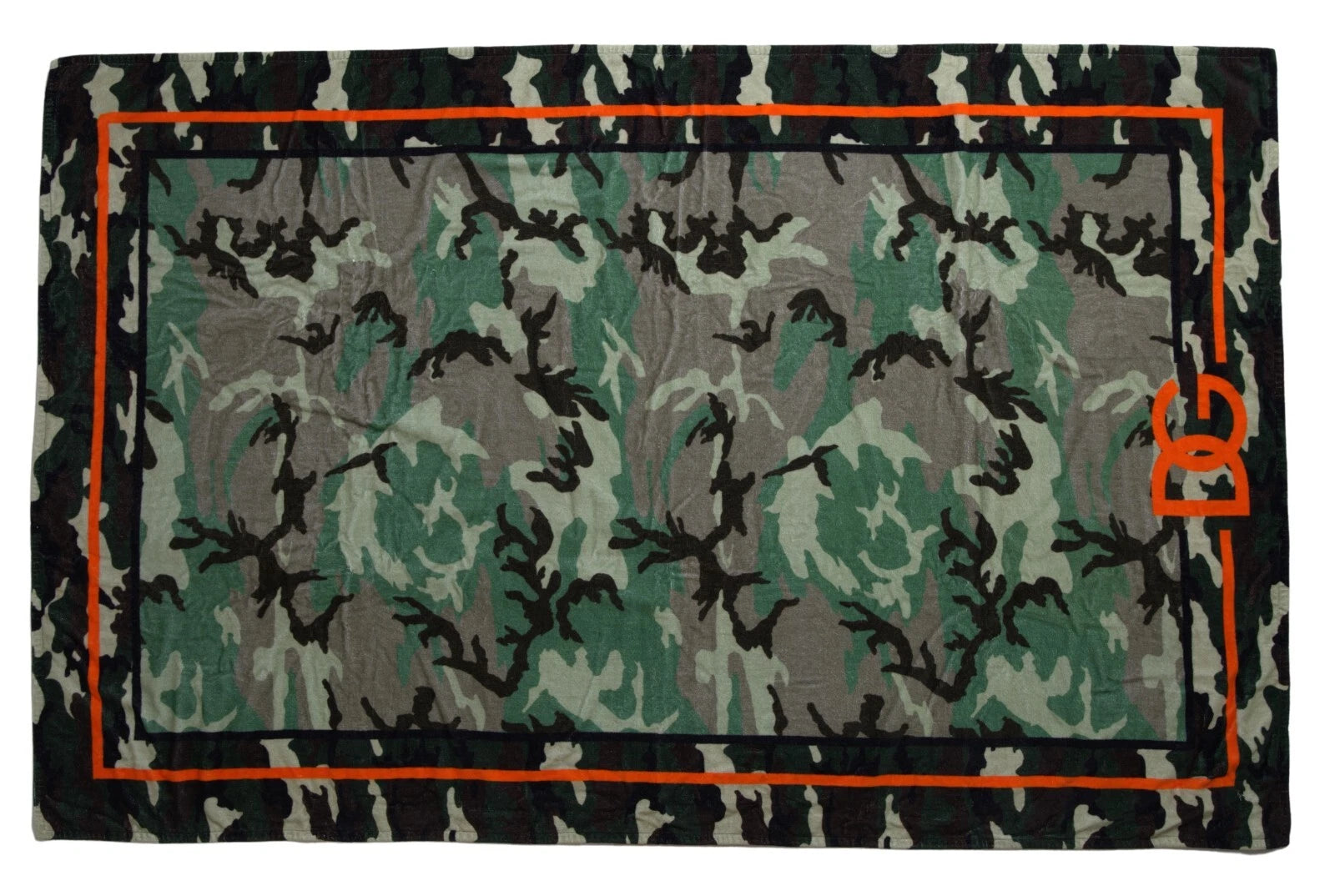 Multicolor printed cotton wrap shawl scarf by Dolce & Gabbana with vibrant patterns and soft fabric, draped gracefully.