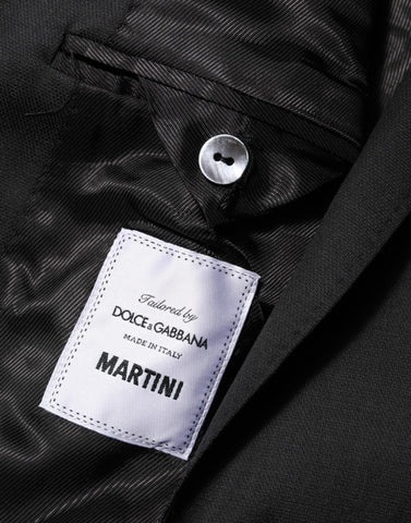 Dark Gray Single Breasted Men Coat MARTINI Blazer