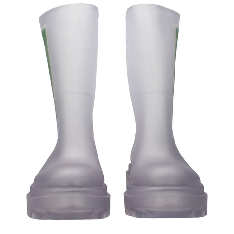 Transparent Pvc Ankle Boots