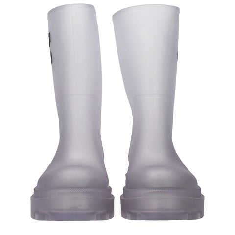 Transparent Pvc Ankle Boots