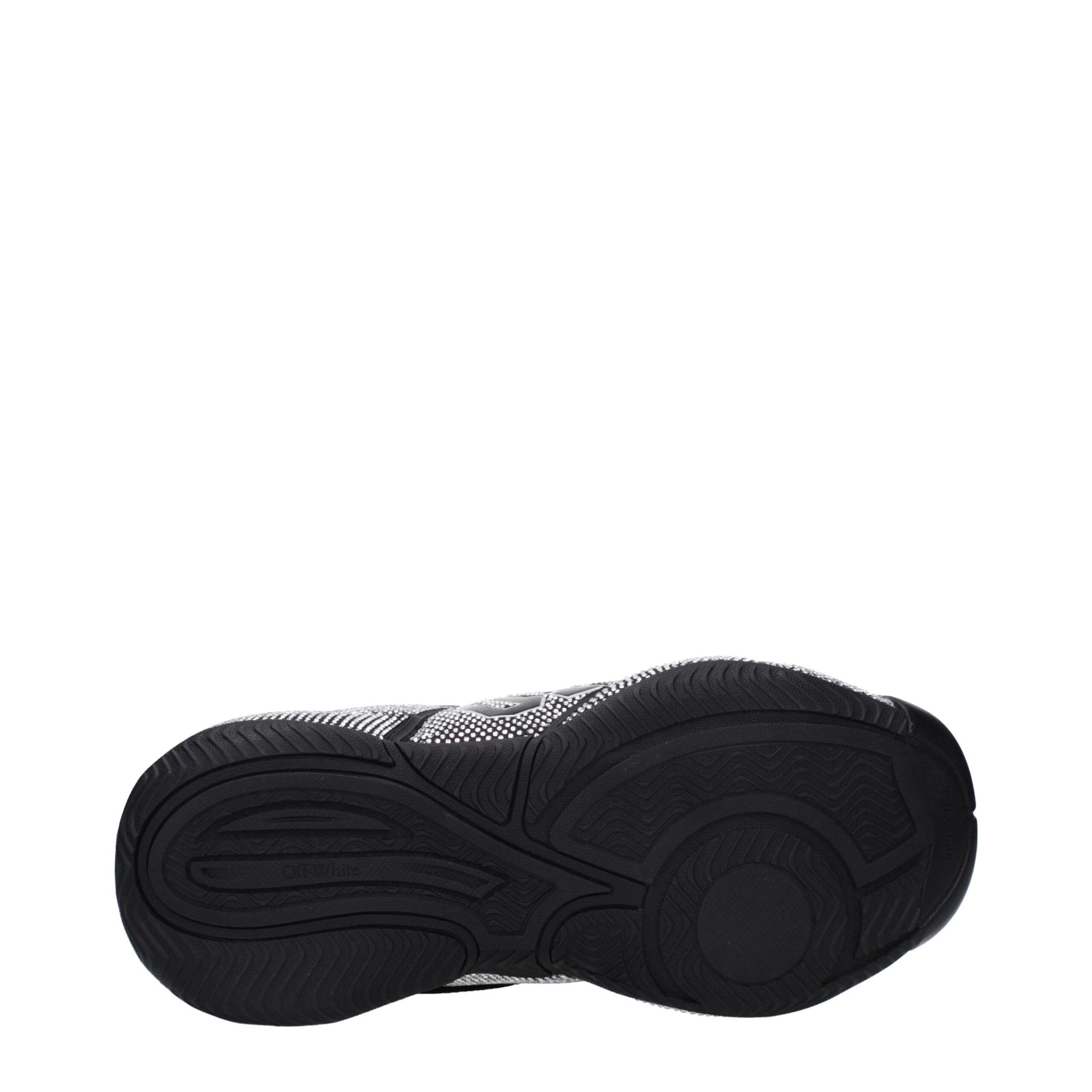 Black Cotton Sneakers