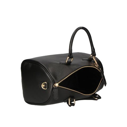 Jag Couture London black Gave Lux GLX22517623FBG-D28 handbag with gold hardware, stylish and elegant accessory.