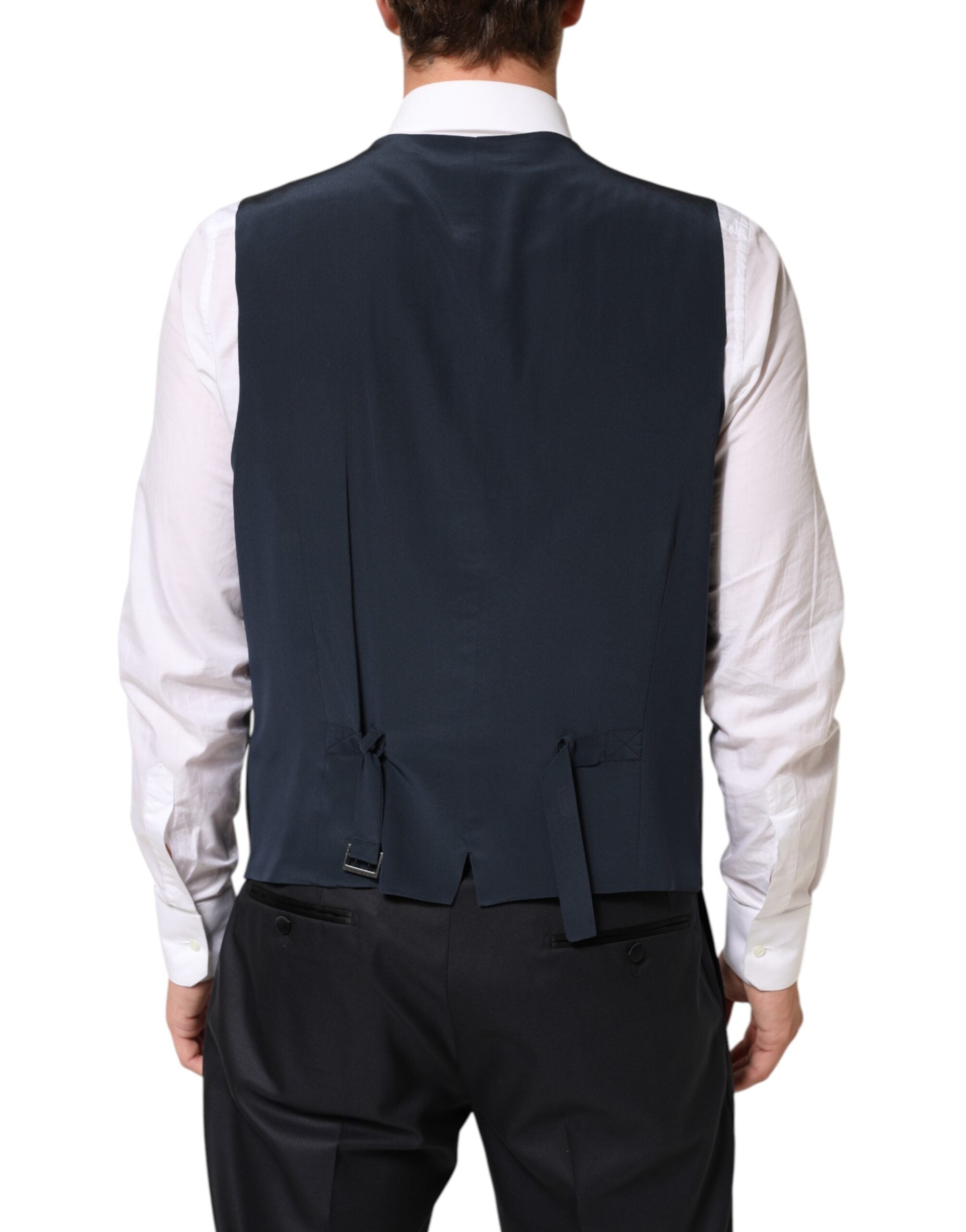 Dark Blue MARTINI 2 Buttons Suit 3 Piece Suit