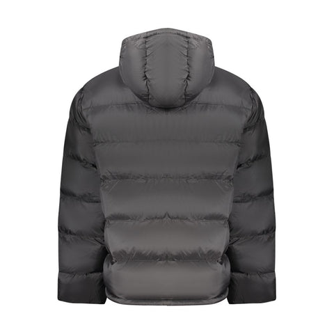 Black Poliammide Men's Jacket