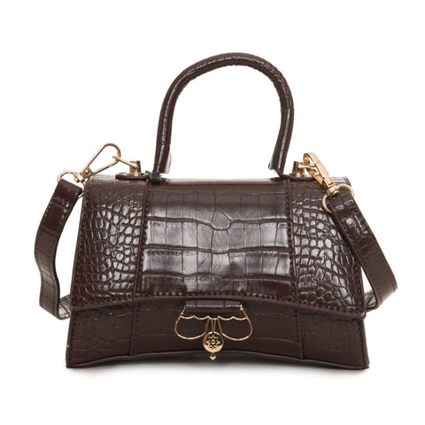 Egon Von Furstenberg X073_EVFW006-JANE designer handbag by Jag Couture London New York, beige leather with gold hardware detailing