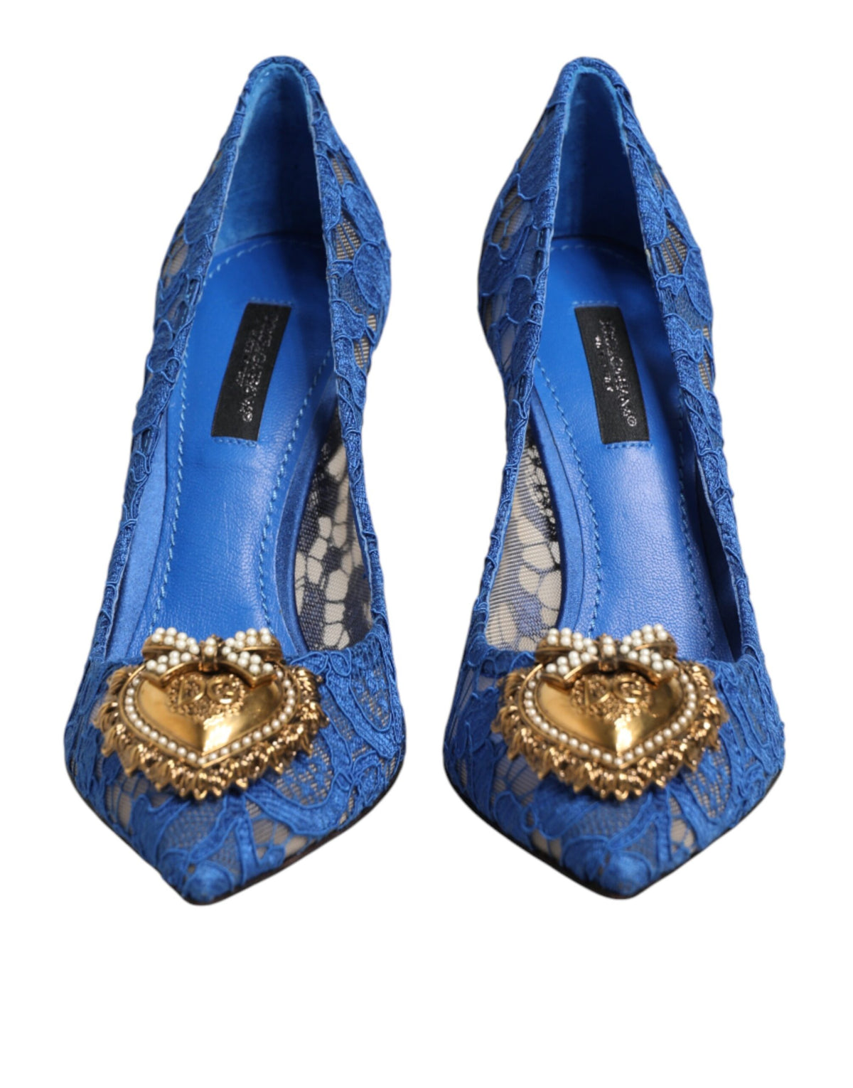 Blue Taormina Lace DEVOTION Pumps Shoes