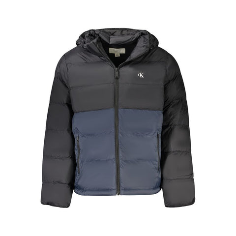 Black Poliammide Men's Jacket