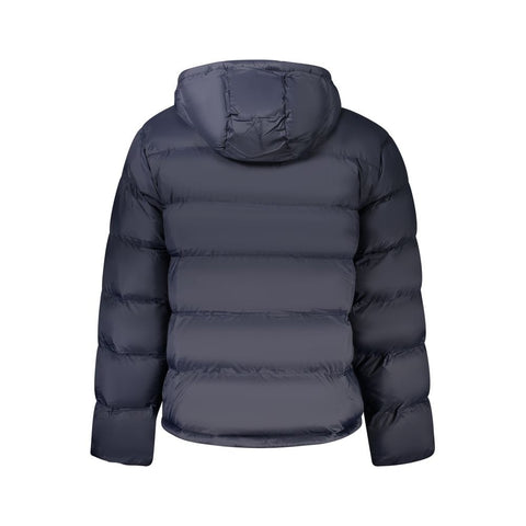Blu Poliammide Men's Jacket